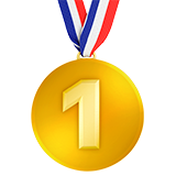 1st Place Medal on Apple iOS 10.3