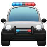 Oncoming Police Car on Apple iOS 10.3