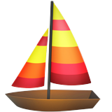 Sailboat on Apple iOS 10.3