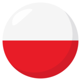 Flag: Poland on JoyPixels 3.1