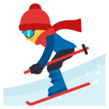 Skier on JoyPixels 3.1