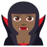 Vampire: Medium-Dark Skin Tone on JoyPixels 3.1
