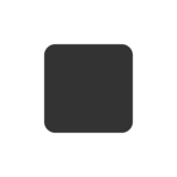 Black Small Square on JoyPixels 2.0