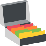 Card File Box on JoyPixels 2.0