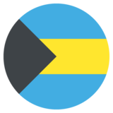 Flag: Bahamas on JoyPixels 2.0