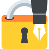 Locked with Pen on JoyPixels 2.0