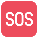 🆘 Sos按钮 Emoji on JoyPixels 2.0