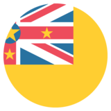 Flag: Niue on JoyPixels 2.1