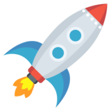Rocket on JoyPixels 2.1