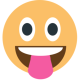 Face with Tongue on JoyPixels 1.0