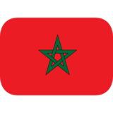 Flag: Morocco on JoyPixels 1.0
