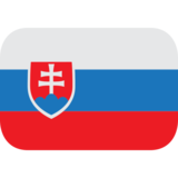 Flag: Slovakia on JoyPixels 1.0