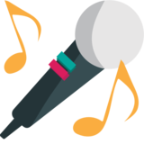 Microphone on JoyPixels 1.0