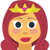 Princess on JoyPixels 1.0