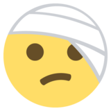 Face with Head-Bandage on JoyPixels 2.2