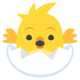 Hatching Chick on JoyPixels 2.2