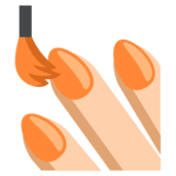 Nail Polish: Medium-Light Skin Tone on JoyPixels 2.2