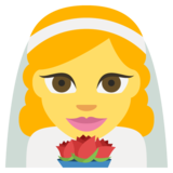 Person with Veil on JoyPixels 2.2.4