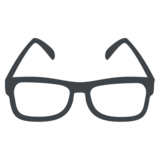 Glasses on JoyPixels 2.2.4
