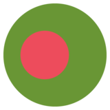 Flag: Bangladesh on JoyPixels 2.2.4