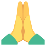 Folded Hands on JoyPixels 2.2.4