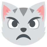 Pouting Cat on JoyPixels 2.2.4