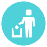 Litter in Bin Sign on JoyPixels 2.2.4