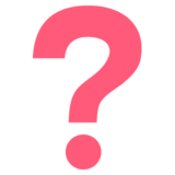 Red Question Mark on JoyPixels 2.2.5