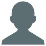 Bust in Silhouette on JoyPixels 2.2.5