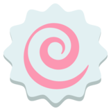 Fish Cake with Swirl on JoyPixels 2.2.5