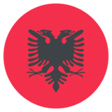 Flag: Albania on JoyPixels 2.2.5