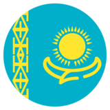 Flag: Kazakhstan on JoyPixels 2.2.5