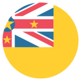 Flag: Niue on JoyPixels 2.2.5