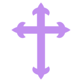 Latin Cross on JoyPixels 2.2.5