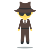 Person in Suit Levitating on JoyPixels 2.2.5