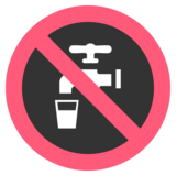 Non-Potable Water on JoyPixels 2.2.5