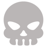 Skull on JoyPixels 2.2.5