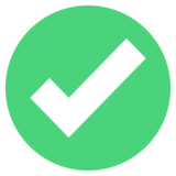 Check Mark Button on JoyPixels 2.2.5