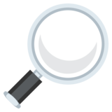 Magnifying Glass Tilted Right on JoyPixels 3.0