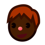 Boy: Dark Skin Tone on emojidex 1.0.33