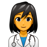 Woman Health Worker on emojidex 1.0.33