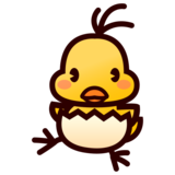 Hatching Chick on emojidex 1.0.33