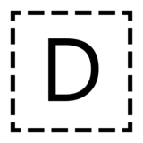 Regional Indicator Symbol Letter D on emojidex 1.0.34