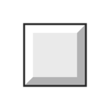 White Medium-Small Square on emojidex 1.0.34