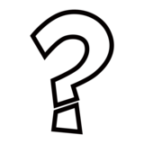 White Question Mark on emojidex 1.0.34