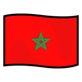 Flag: Morocco on emojidex 1.0.14