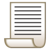 Page with Curl on emojidex 1.0.14