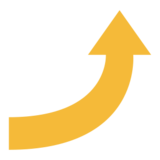 Right Arrow Curving Up on emojidex 1.0.19