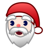 Santa Claus: Light Skin Tone on emojidex 1.0.19