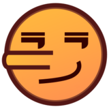 Lying Face on emojidex 1.0.19